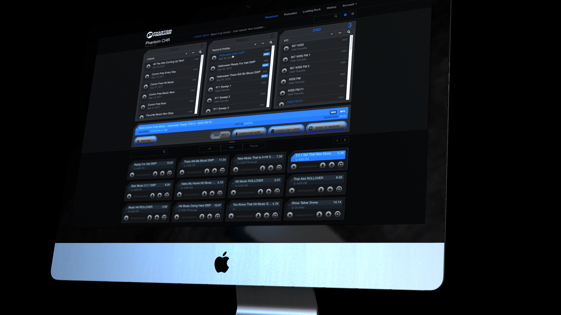 Play demo video showing how Phantom Producer creates radio imaging